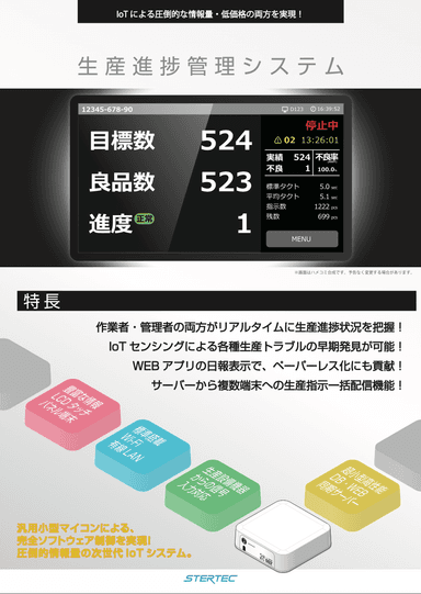 生産進捗管理システム 資料